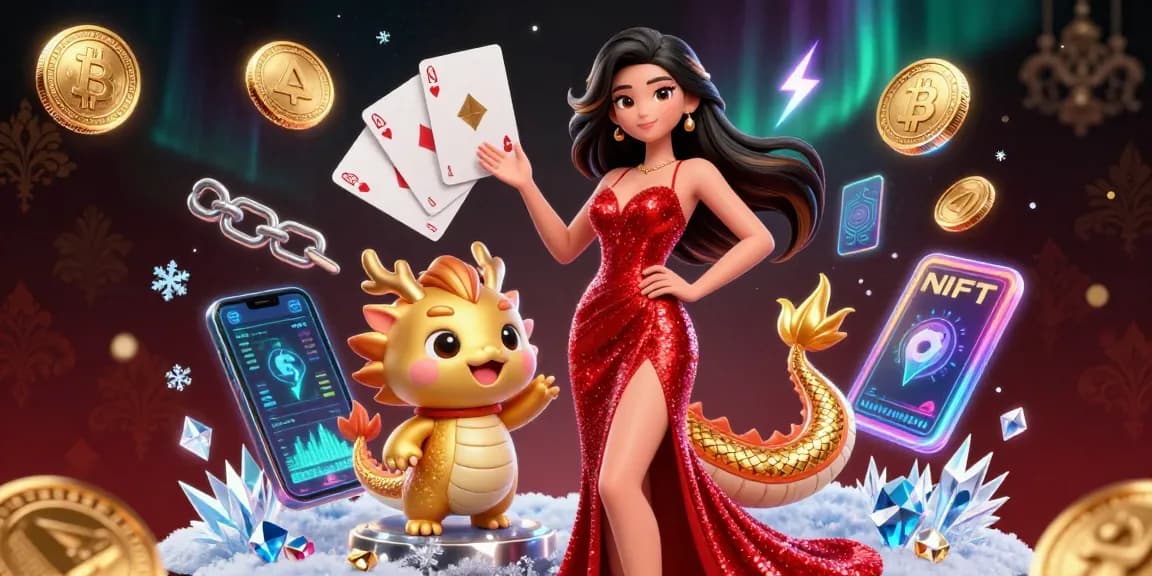 Experience excitement at RIK VIP casino, with a stunning Asian woman and dragon amidst bright gaming symbols.