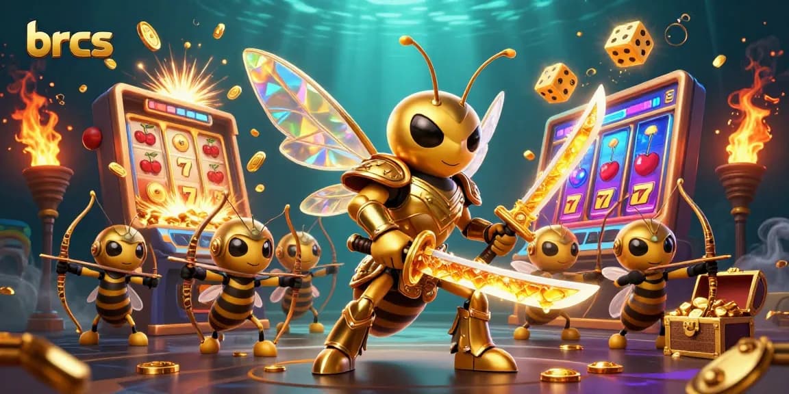 brcs showcases vibrant 3D casino action with engaging characters and jackpot elements.