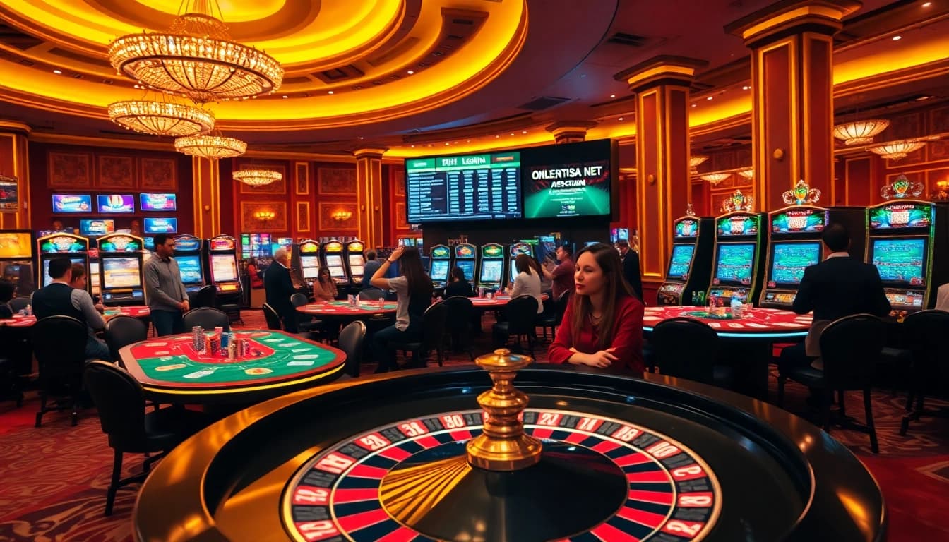 Experience the excitement of gaming at https://lsa.jp.net/ with professional casino tables and players in action.