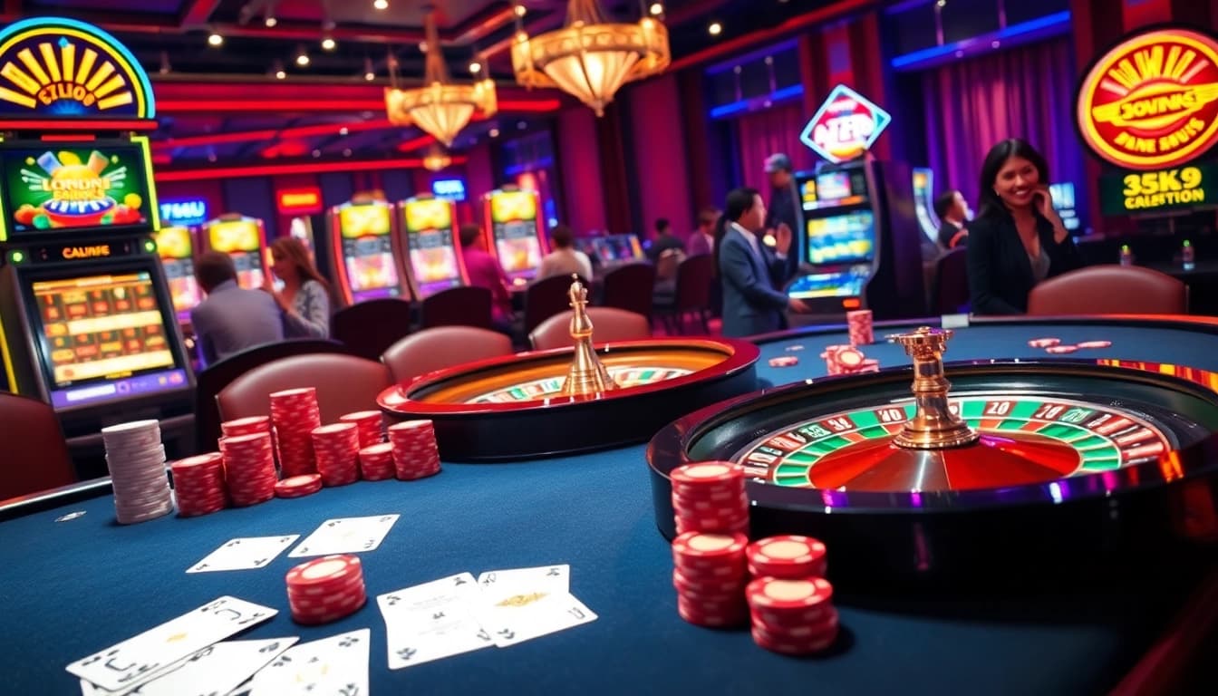 Experience the thrill of the 789F APP with vibrant casino visuals, featuring engaging games and high-stakes excitement.