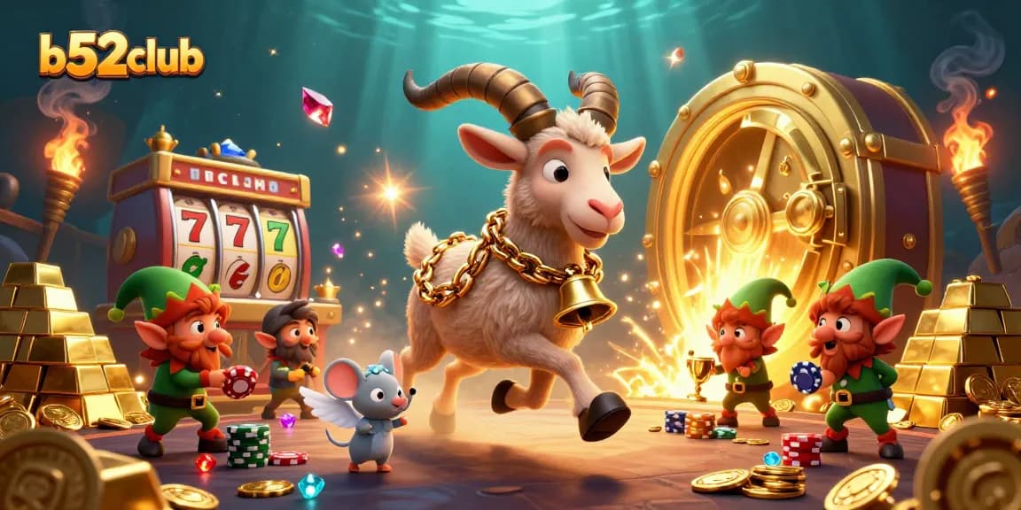 Win big at b52club with dynamic casino characters amid dazzling treasures.