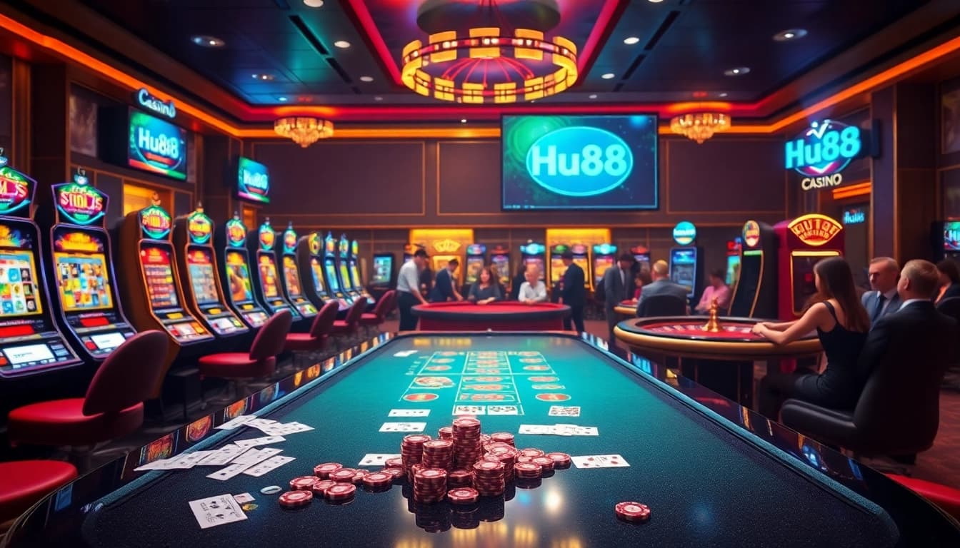 Experience excitement at https://hu88u.com/ with live casino tables, vibrant slot machines, and engaging gameplay.