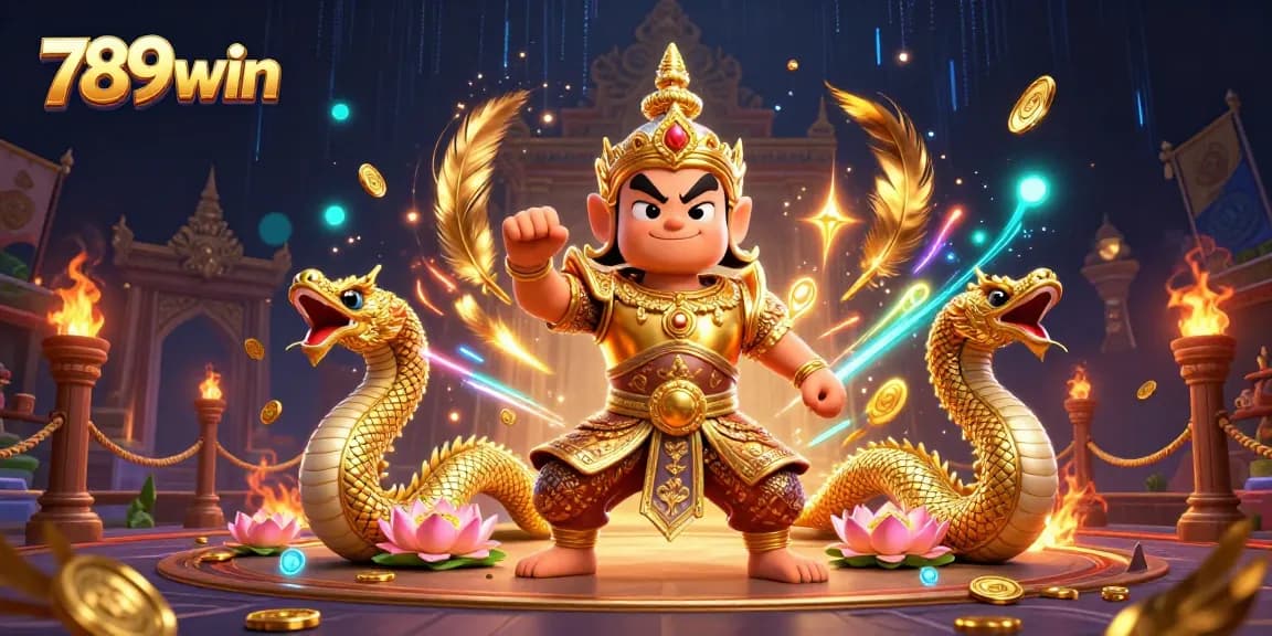 Experience the vibrant allure of 789win's online gaming with dynamic characters and rich elements.
