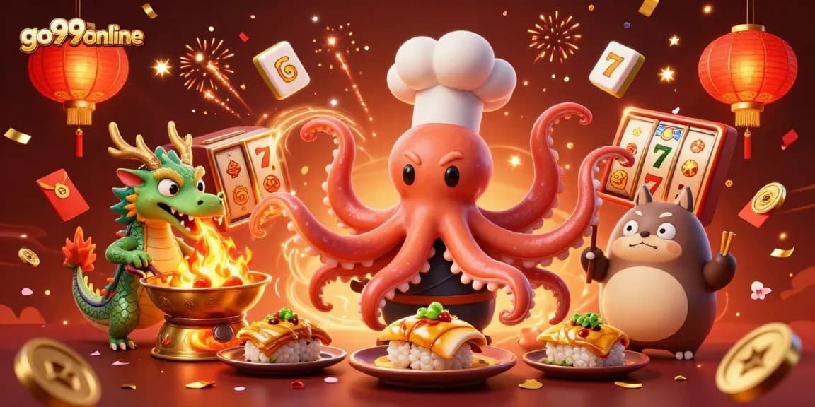 Experience exciting gameplay at go99online with vibrant characters and dynamic casino elements.