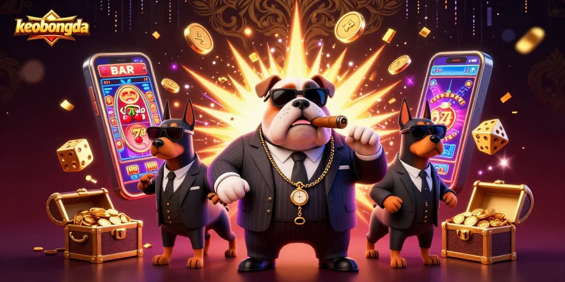 Experience thrilling betting action with keobongda's colorful 3D gambling scene.