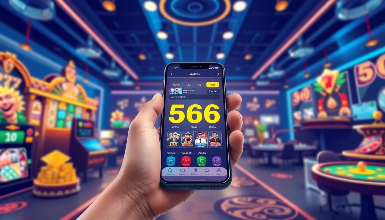 Explore the vibrant gaming interface of 566.com, featuring dynamic online betting options.