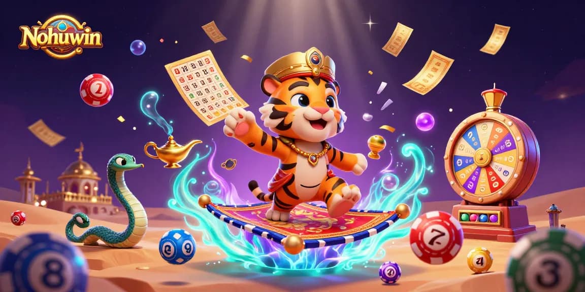 Nohuwin immerses players in a vibrant, casino-themed world with dynamic lottery elements and captivating characters.