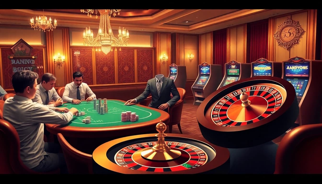 Engage with thrilling games at https://nk88net.com/ featuring poker tables and roulette wheels.