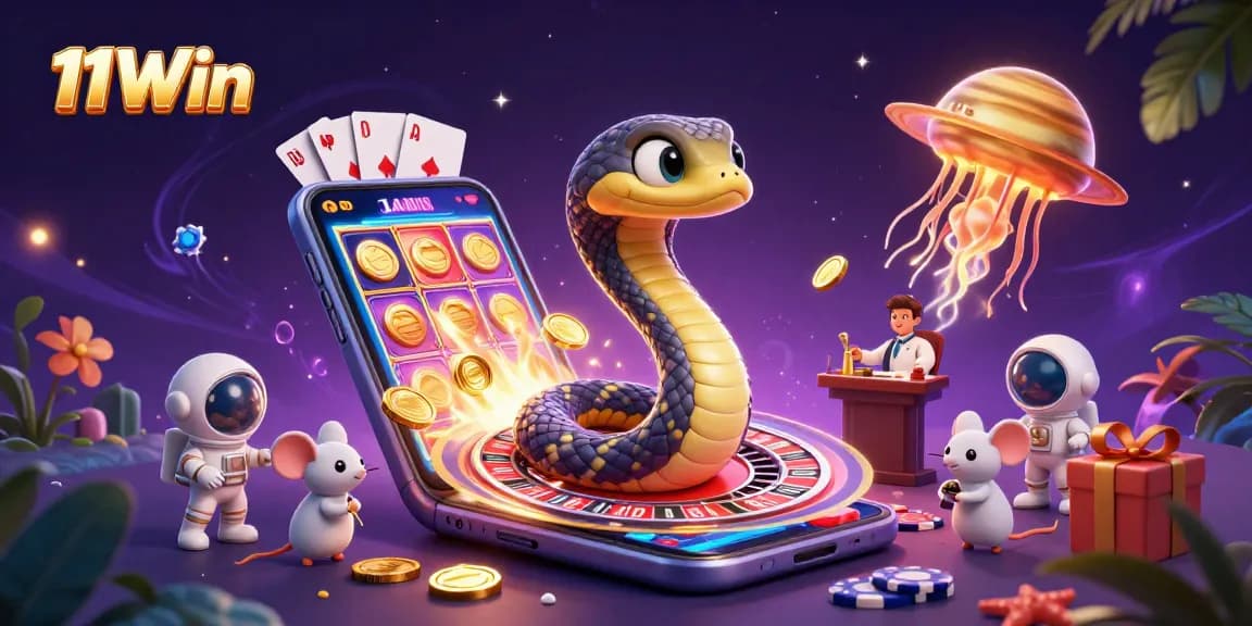 Bet on vibrant slot games at 11Win in a stellar casino universe filled with excitement.