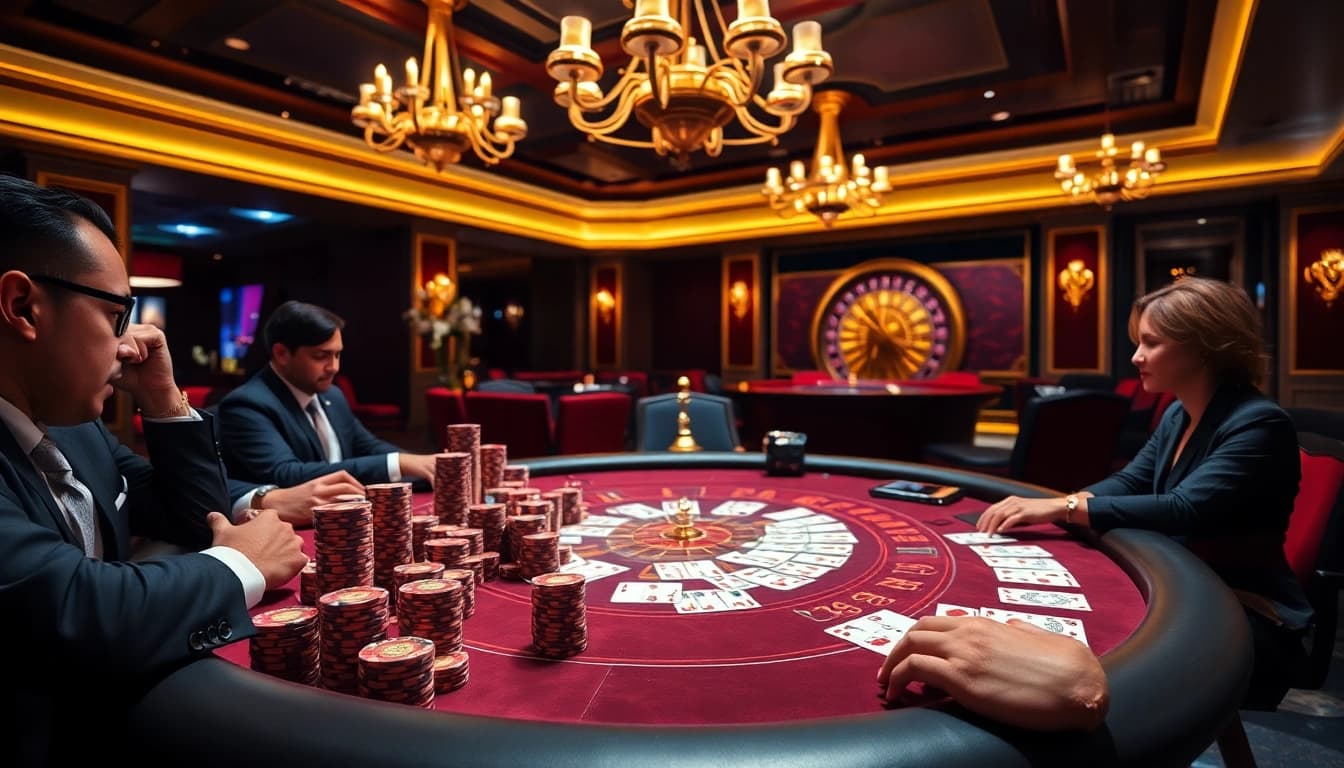 Experience the excitement of gambling at https://jbo.center/ with high-stakes poker action and luxury casino vibes.