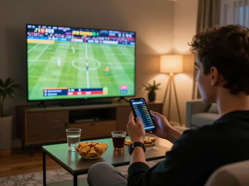 Engaging betting scene showcasing 8kbetbh features during an exhilarating sports event