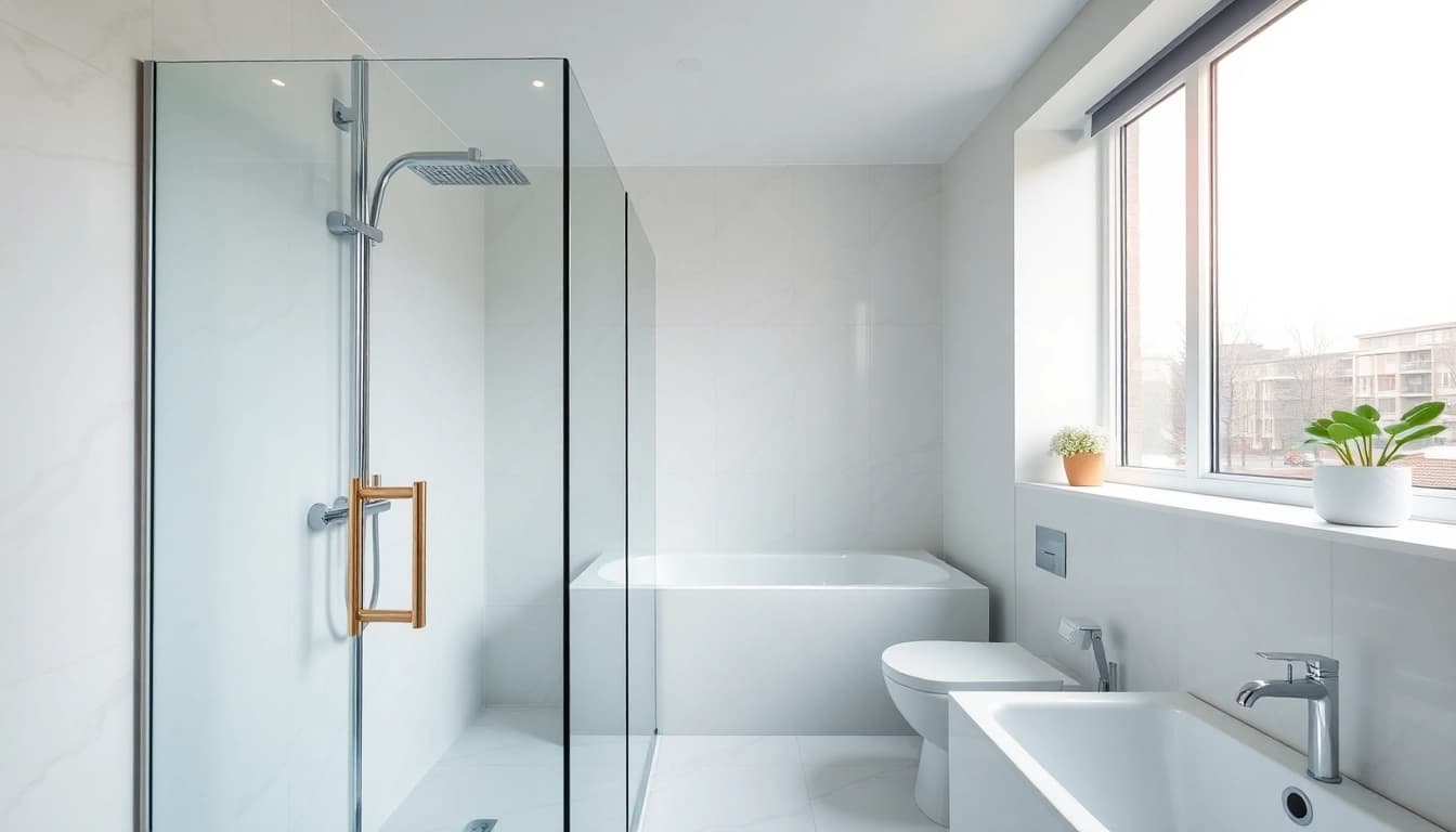 Transform your space with stunning bathroom renovations manchester featuring modern fixtures and designs.