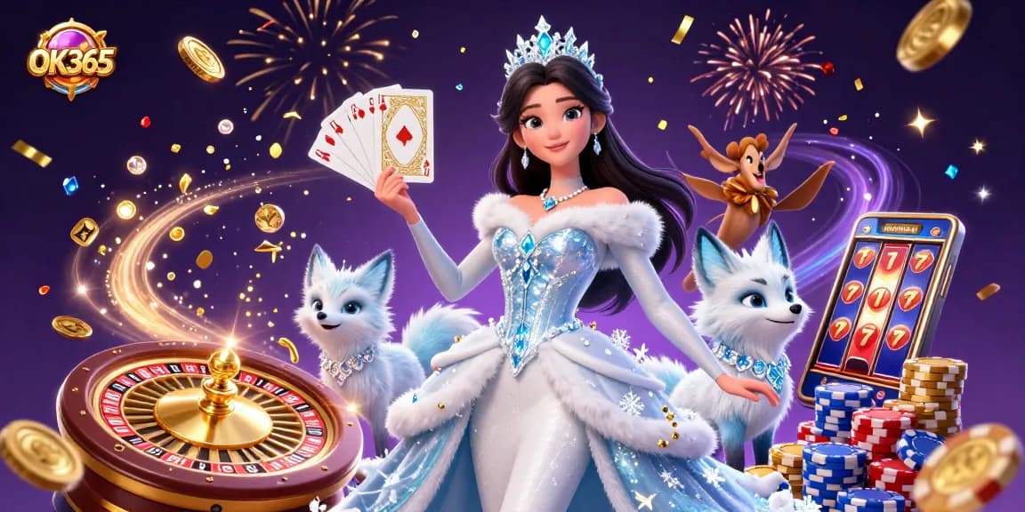 Experience the excitement of gambling with OK365 while exploring vibrant slots, cards, and casino adventures.