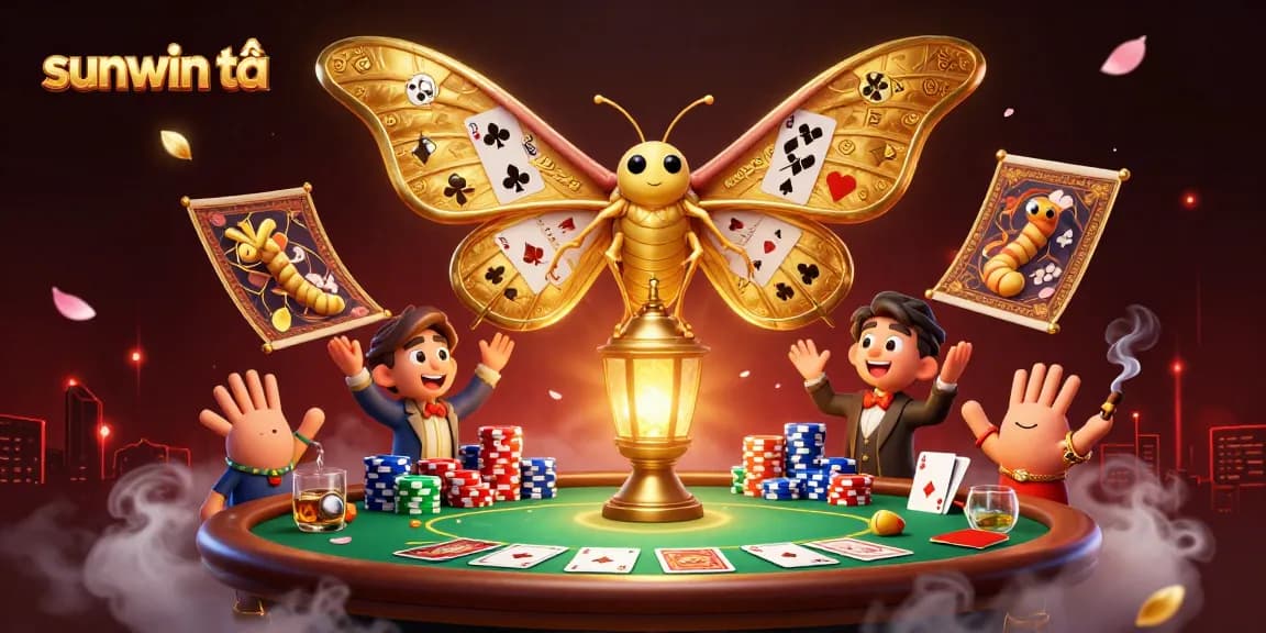 Engage in thrilling gameplay with sunwin tải's vibrant 3D casino illustration showcasing dynamic poker elements.