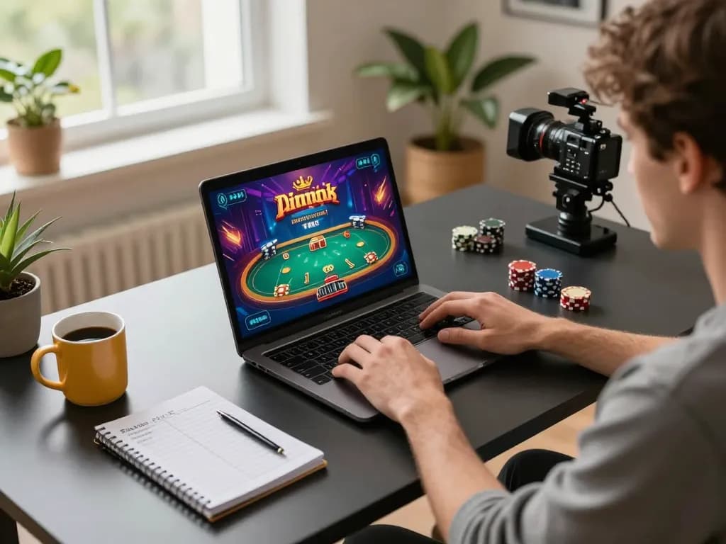 Play exciting games at luck8 online casino with a vibrant interface and responsible gaming setup.