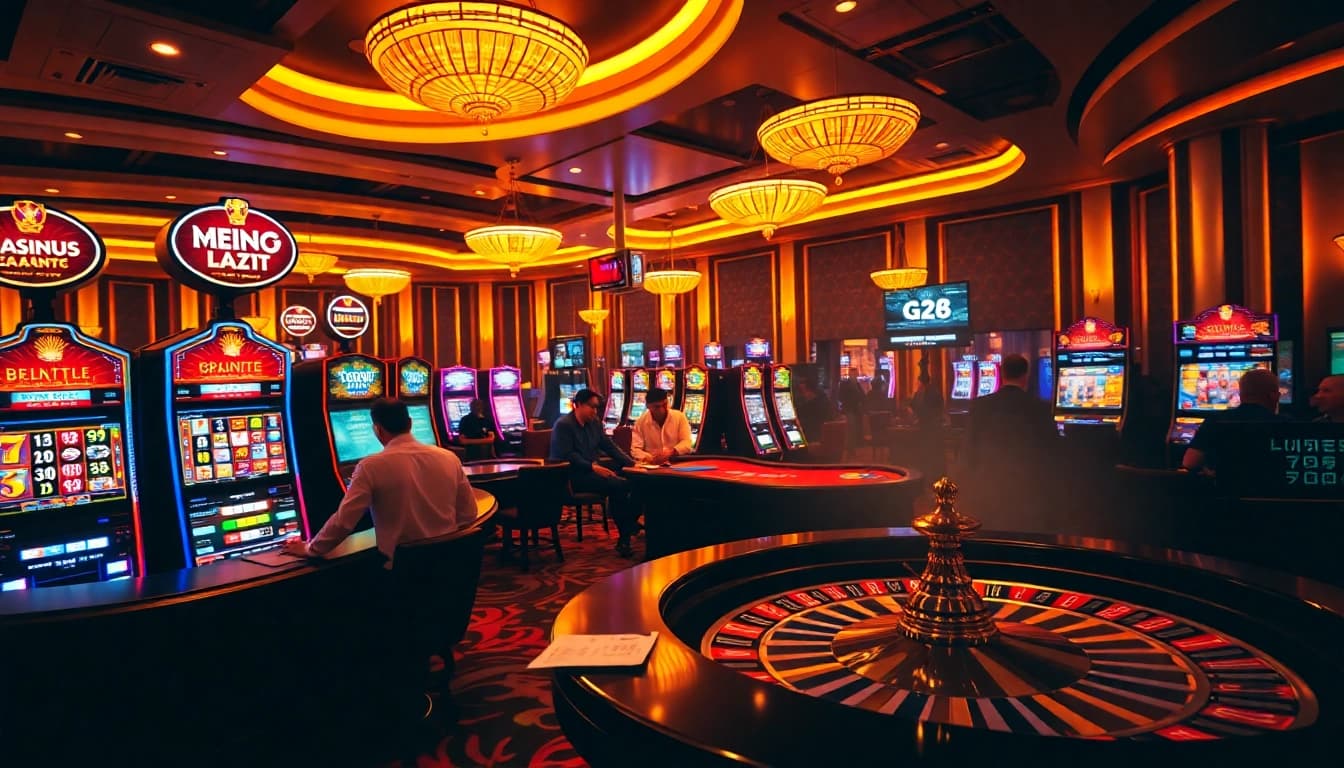 Experience thrilling gaming at g28-offical.com with vibrant casino action, gambling tables, and energetic players.