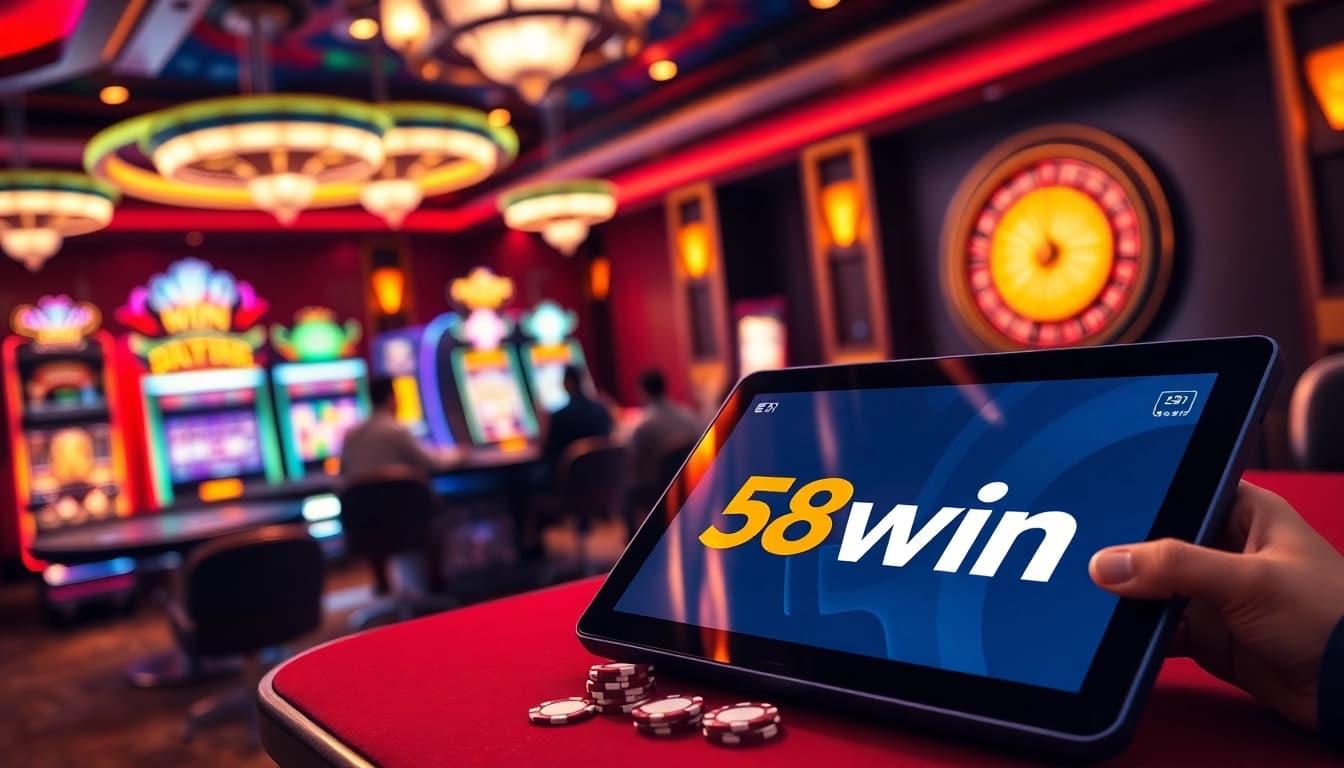 Experience the thrill of poker at 58win with vibrant games and stylish betting options.