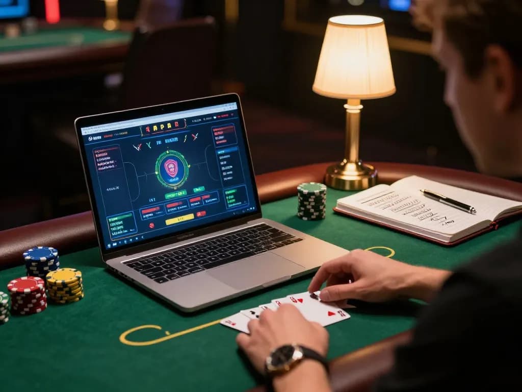 Tg88 user enjoying live poker online with strategies in a cozy setting