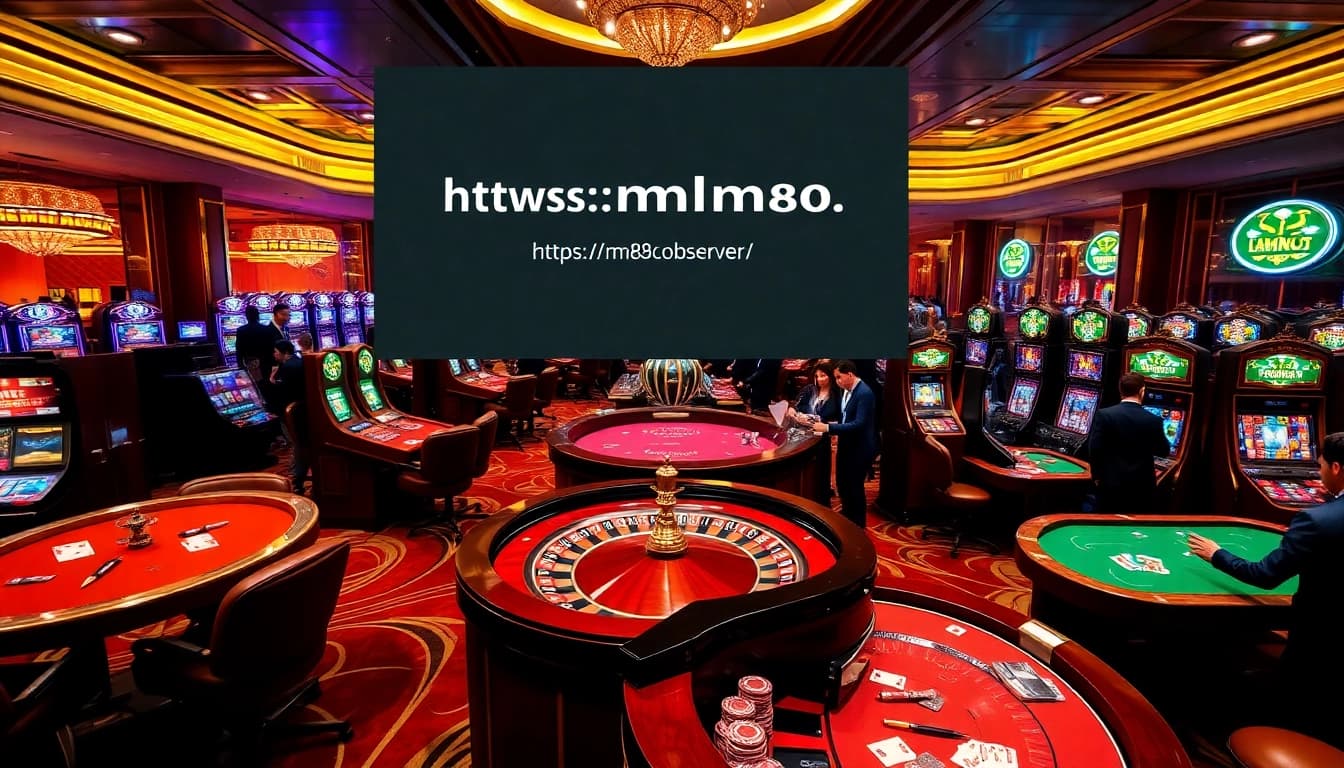 Experience thrilling gameplay at https://mm88.observer/ with a vibrant casino floor and engaging live dealers.