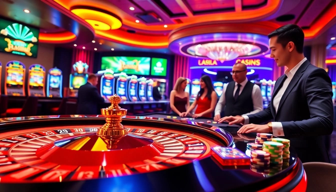 Players joyfully place bets at a luxurious roulette table at https://rr88.autos/ casino, immersing in the thrilling experience.