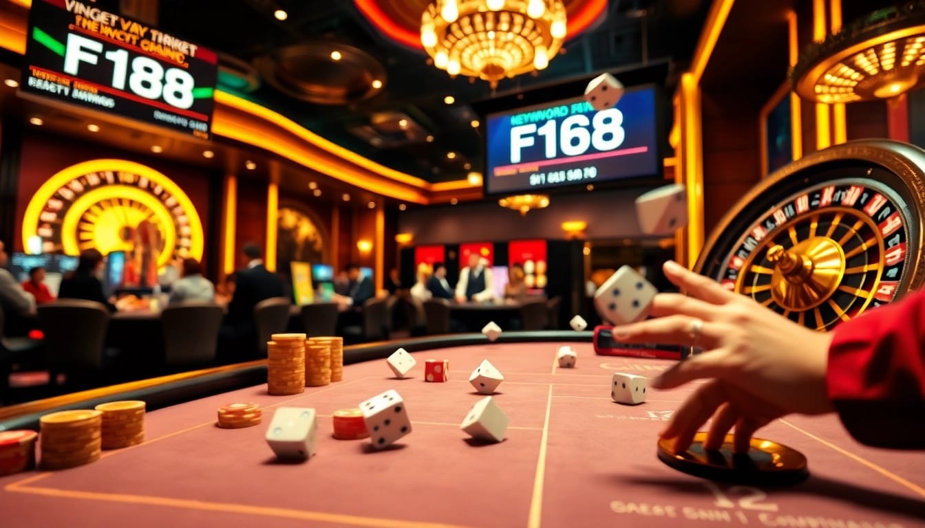 Experience thrilling poker action at F168 casino with vibrant gameplay and professional ambiance.