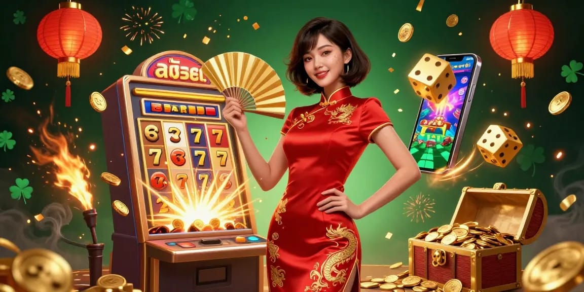 Spin the สล็อต slot machine and experience a jackpot explosion in a vibrant casino atmosphere.