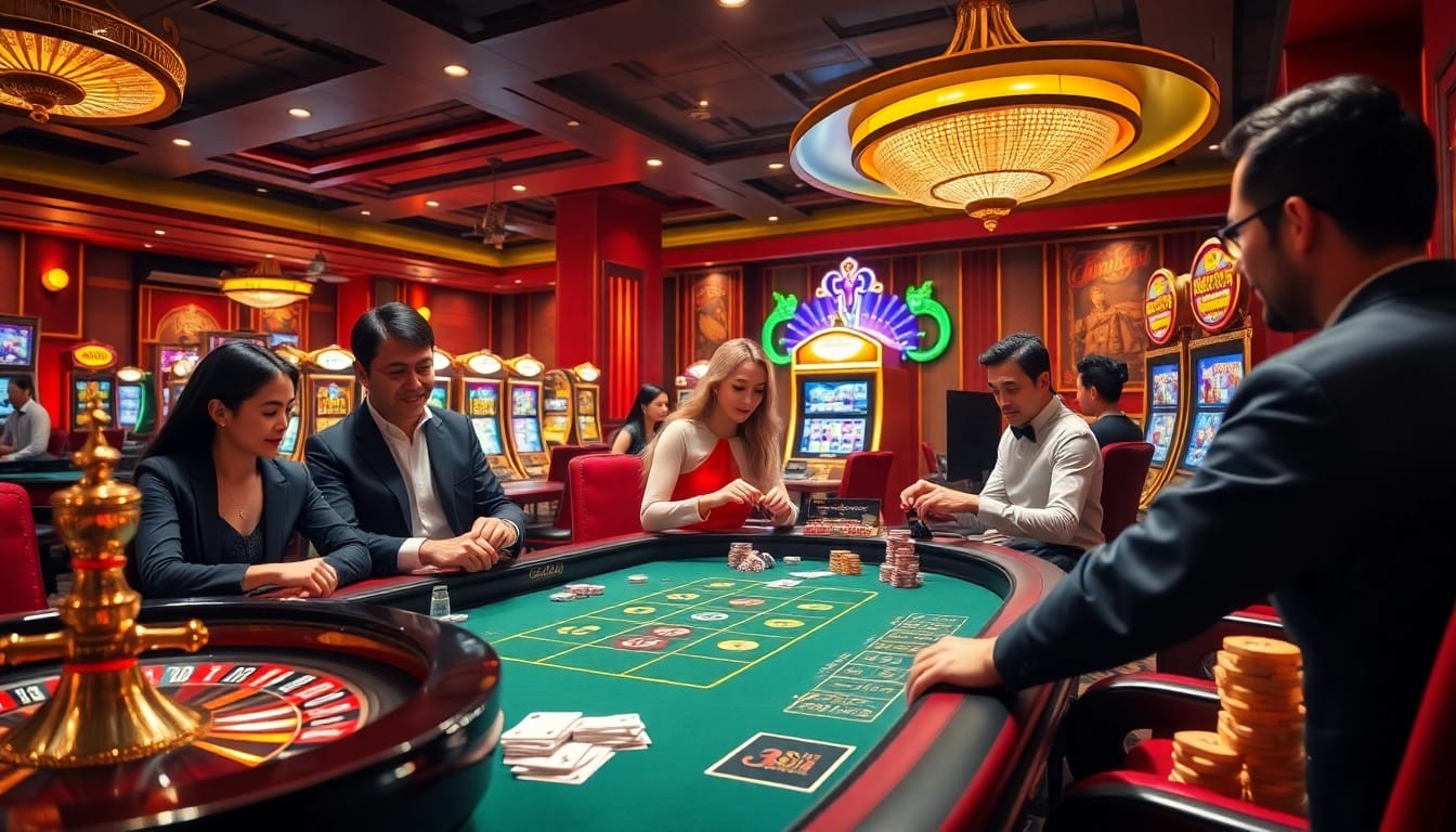 Experience the excitement of betting at https://hello88app.com/ with vibrant casino visuals and engaging gameplay.