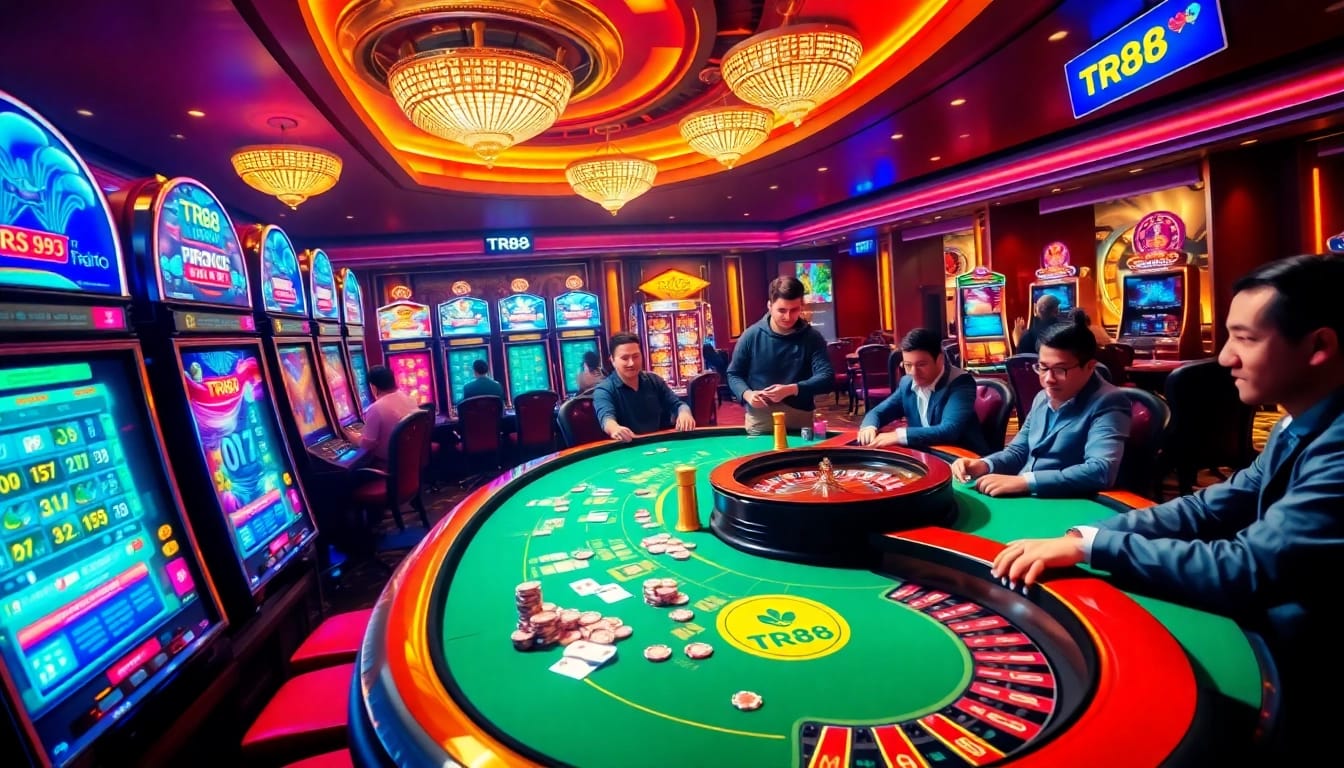 Winning strategies and elite gameplay at https://tr88.bio/ with casino tables and excitement.