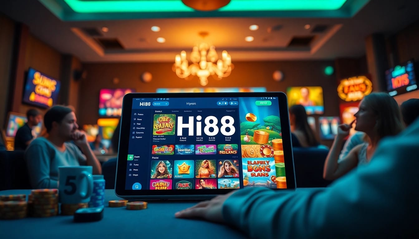 Online gambling interface showcasing various games at stimmgewitter.org with an engaging and professional vibe.