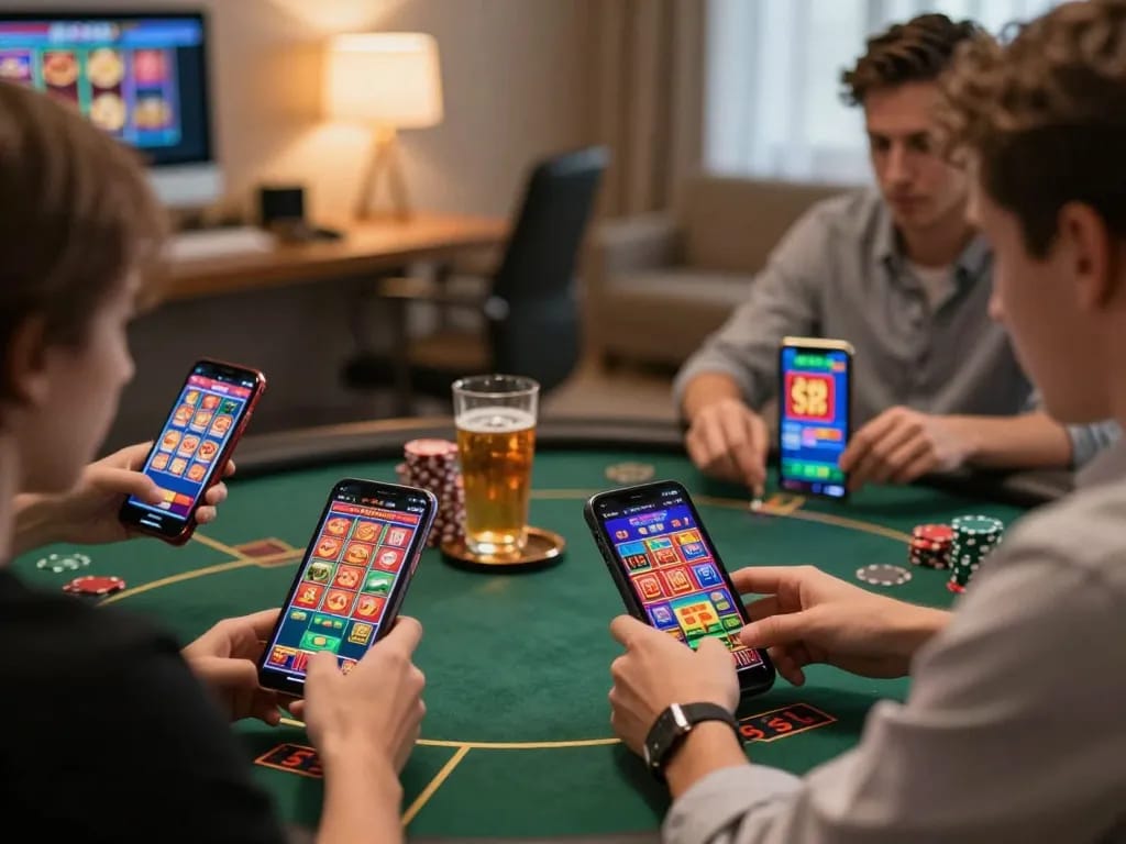 Engaging in online gambling at Haywin on mobile devices with vibrant game graphics