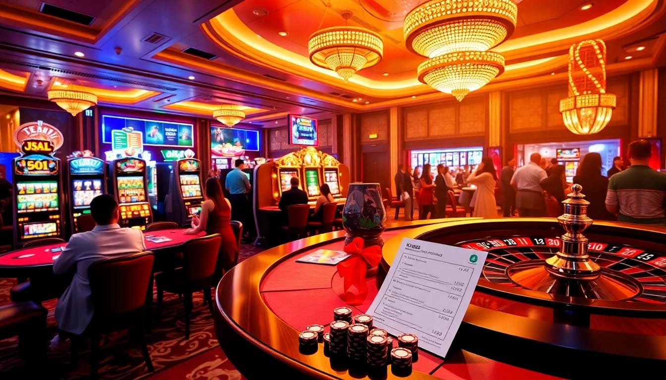 Experience the excitement of kim88 at a vibrant casino with engaging games and thrilling atmosphere.