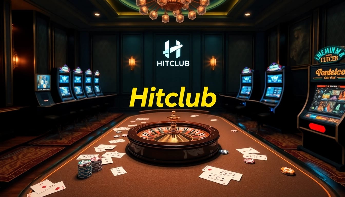 Experience thrilling gaming at Nhà cái Hitclub with luxurious casino ambiance and dynamic slot machines.