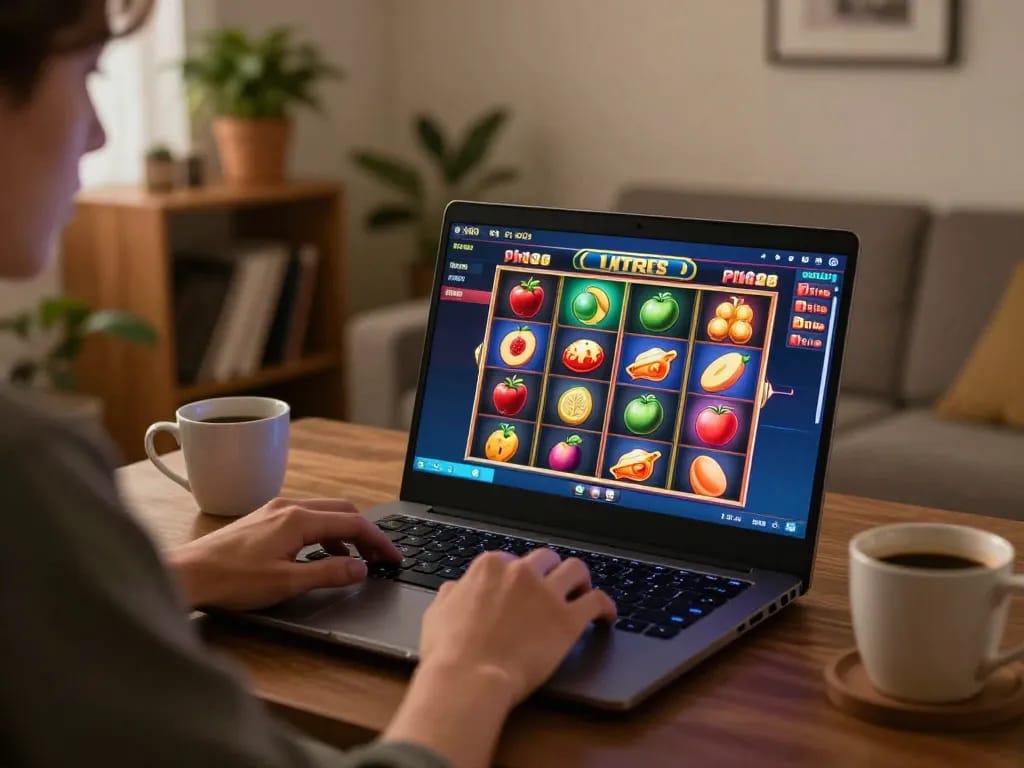 Experience thrilling online slots at 78wintl with vibrant graphics and engaging gameplay from home.