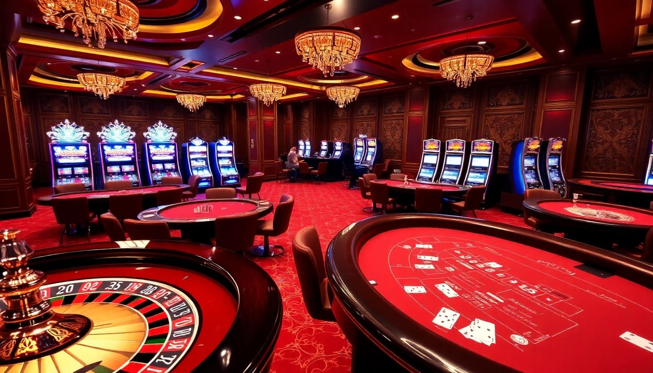 Experience high-stakes excitement at https://suncity.one/ with elegant casino tables and glamorous decor.