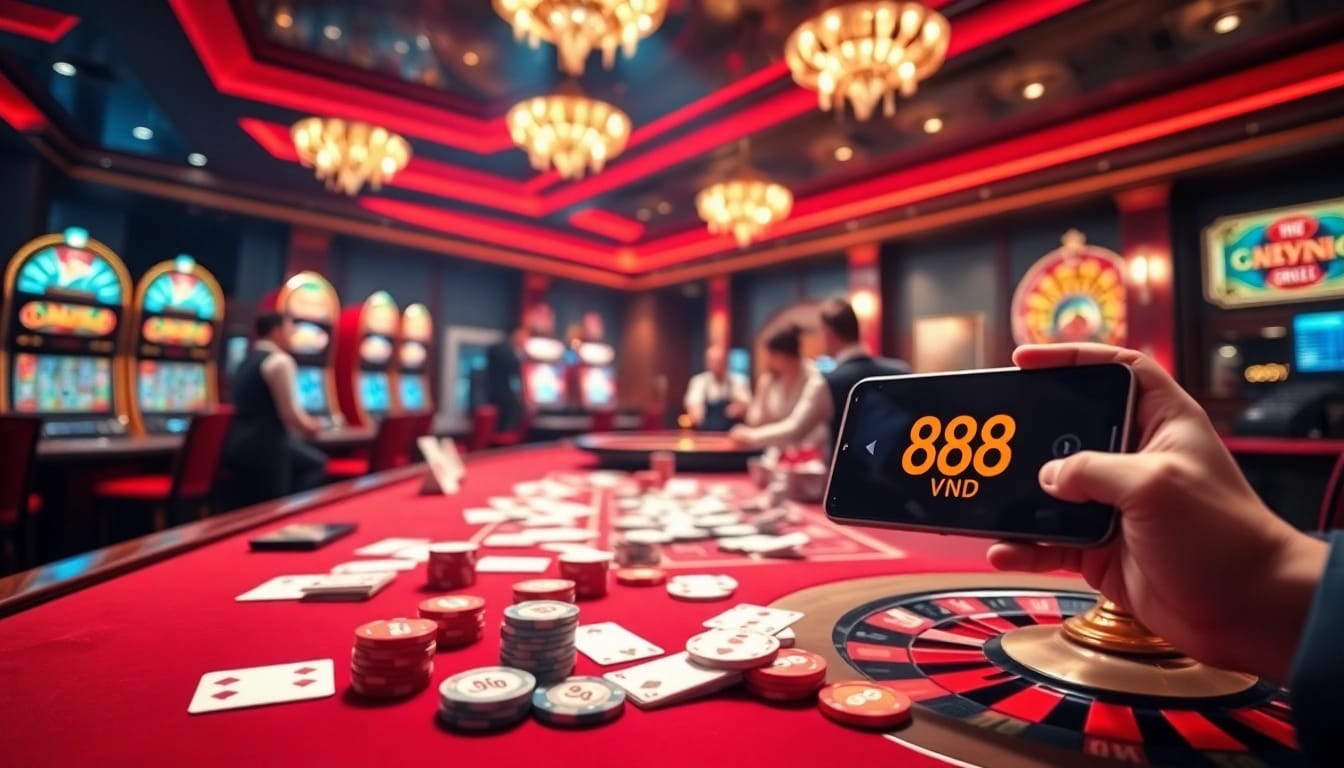 Engage with the thrilling atmosphere at https://888vnd.space/ featuring live casino tables and high-stakes excitement.