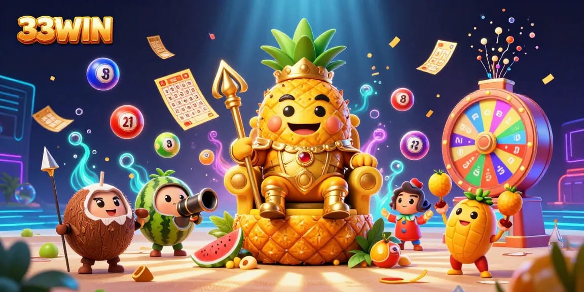 Win big at 33WIN with dynamic gambling action and festive casino atmosphere.