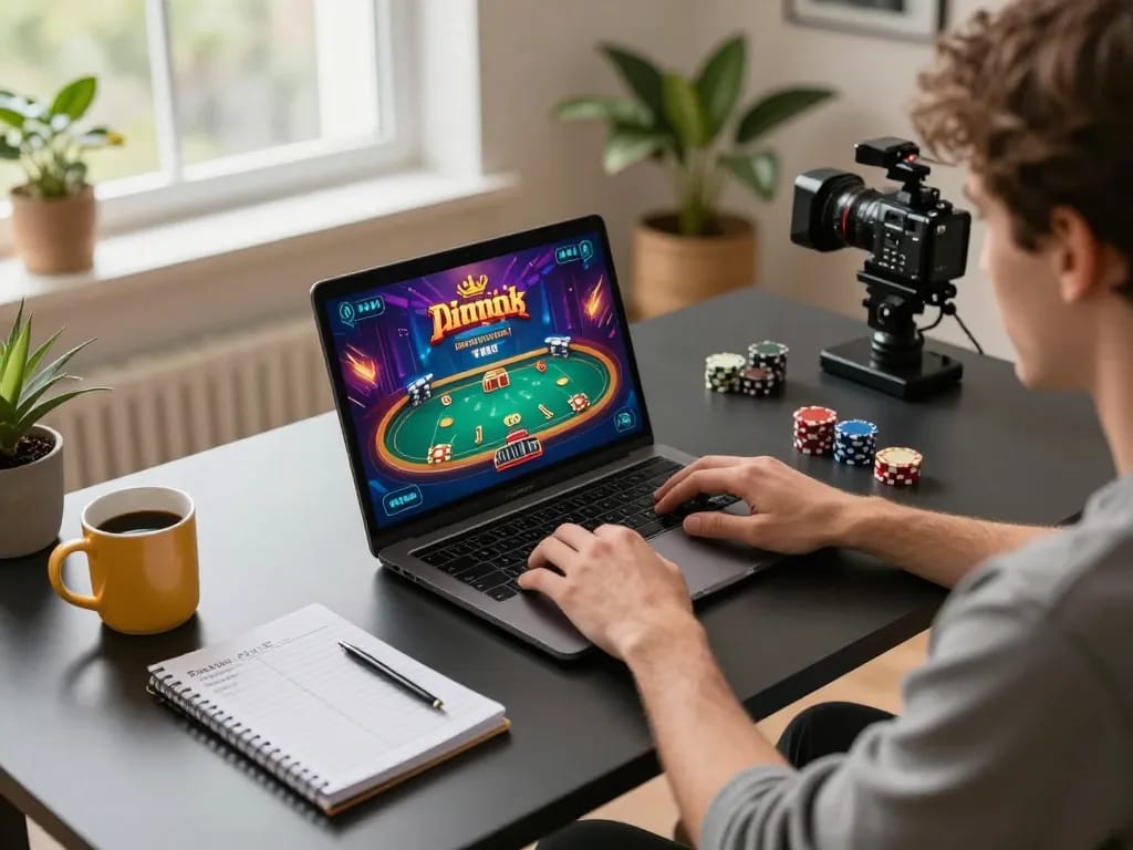 Play exciting games at luck8 online casino with a vibrant interface and responsible gaming setup.