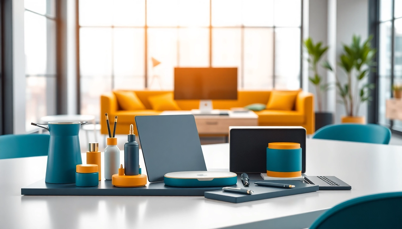 Showcase of products by Furniture Accessories Supplier in a modern office environment.