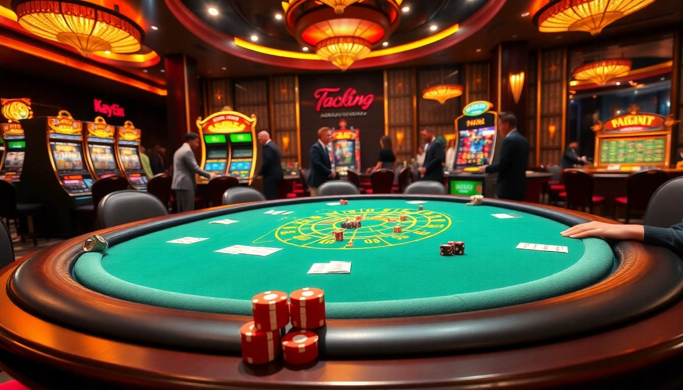 Experience thrilling gameplay at https://tr88.autos/ with vibrant casino elements like poker tables and roulette.