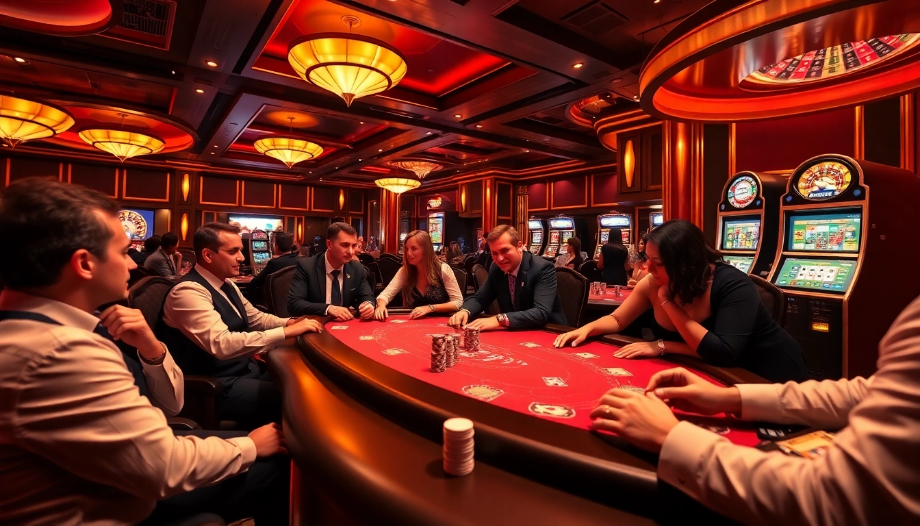 Experience the thrill of gaming at https://tr88.golf/ with engaging poker players and vibrant casino action.