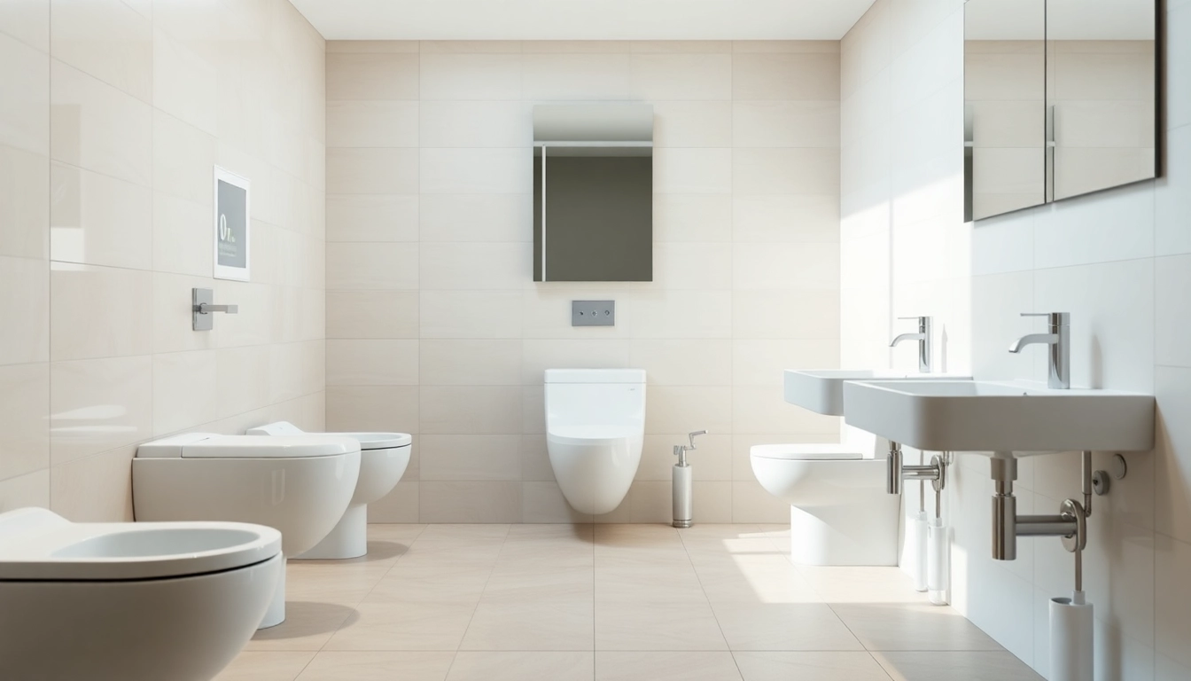 Optimaler Sanitärbereich von sonni sanitär mit eleganten Armaturen und hochwertigem Design.