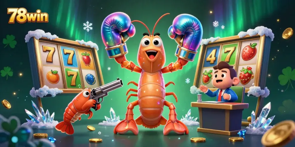 Engage with 78win for thrilling slots action featuring vibrant 3D characters and dynamic elements.