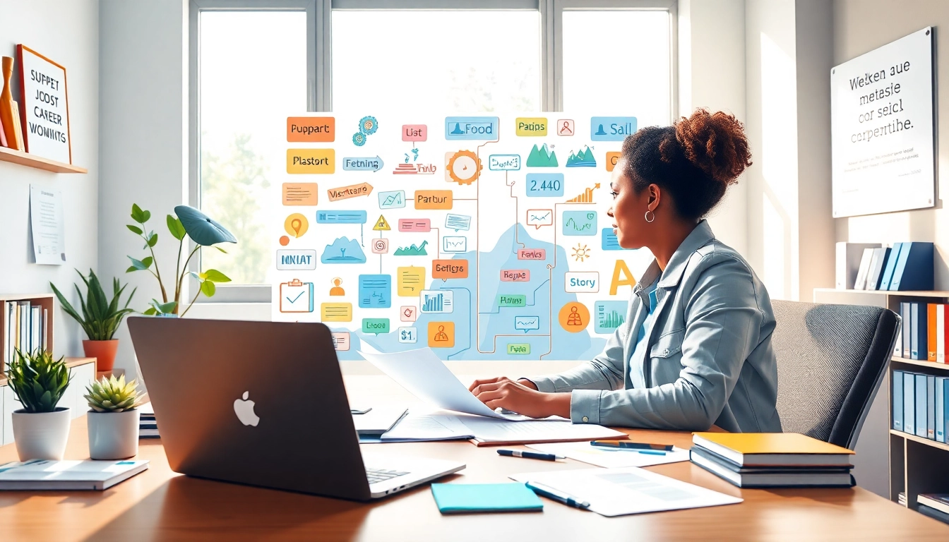 How to find my perfect career choice with counselor guidance in a modern office.