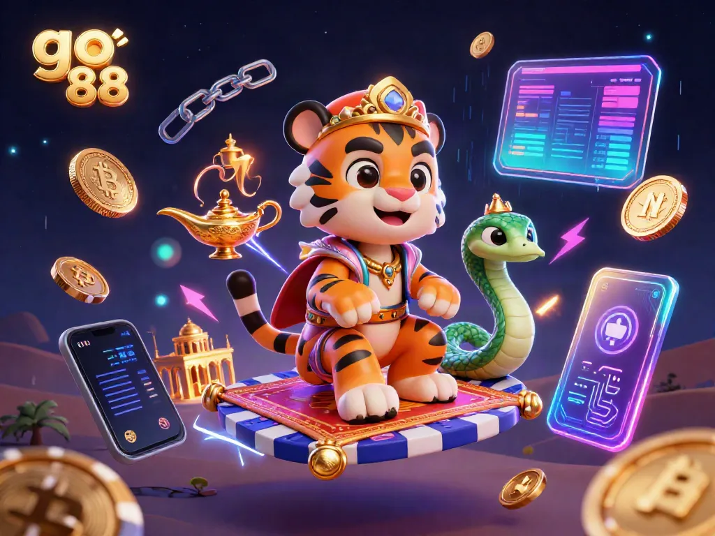 Experience high-stakes excitement with go 88 amidst a captivating Arabian Nights backdrop.