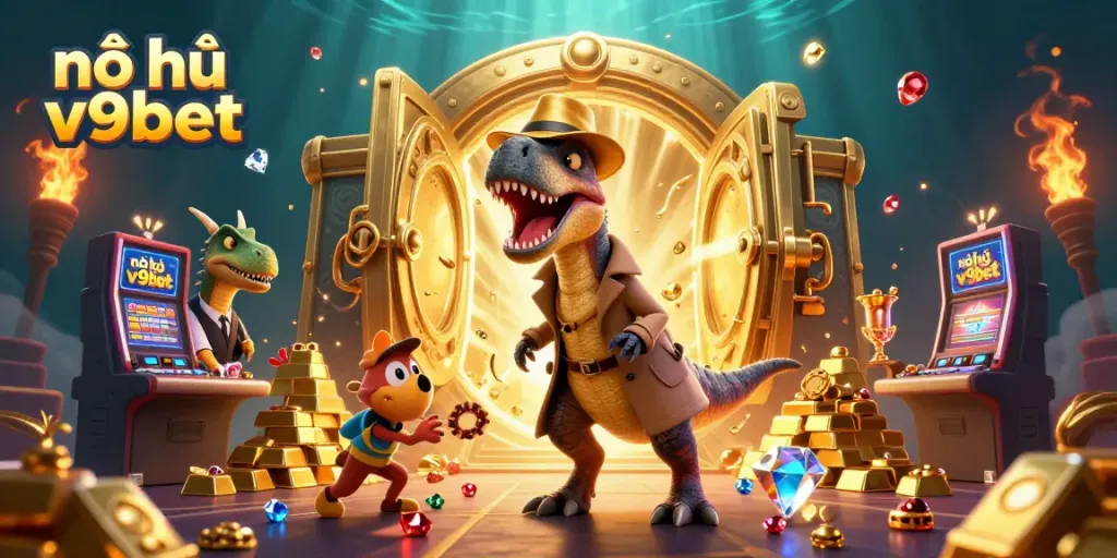Experience exciting wins with nổ hũ v9bet as dinosaur characters bring the slots to life.