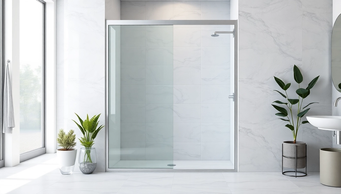 Elevate your space with a stylish shower screen sliding door that combines elegance and functionality.