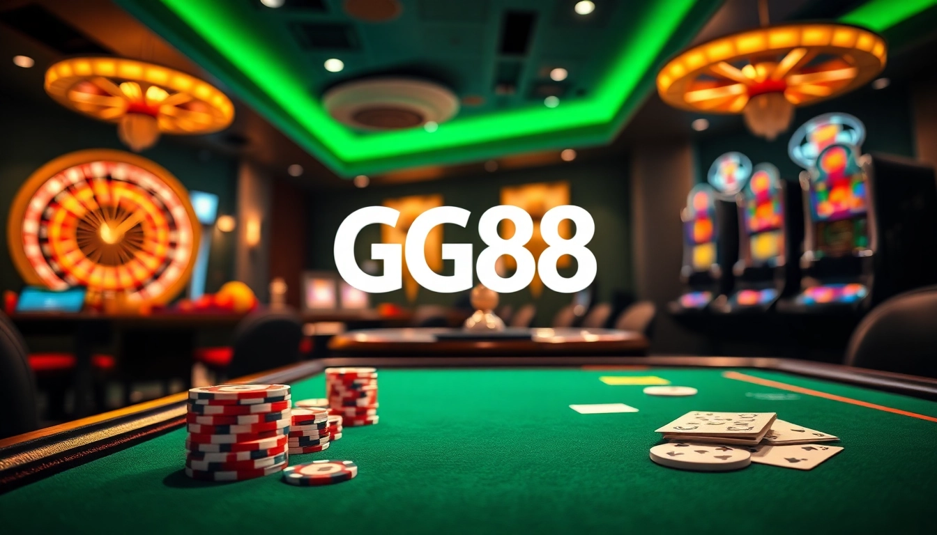 Experience the excitement of GG88 with vibrant casino games and rich gambling ambiance.