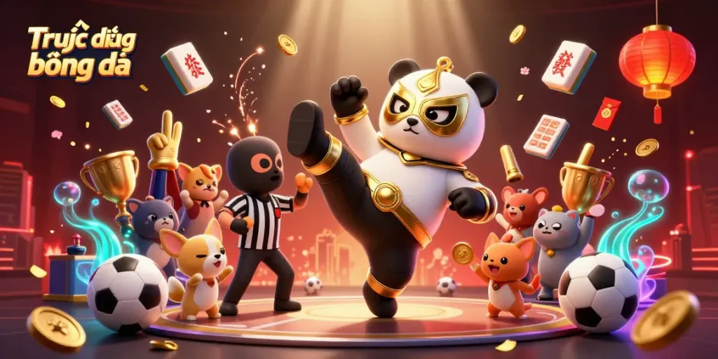 Experience Trực tiếp bóng đá with vibrant action, packed stadium elements and engaging audience excitement.