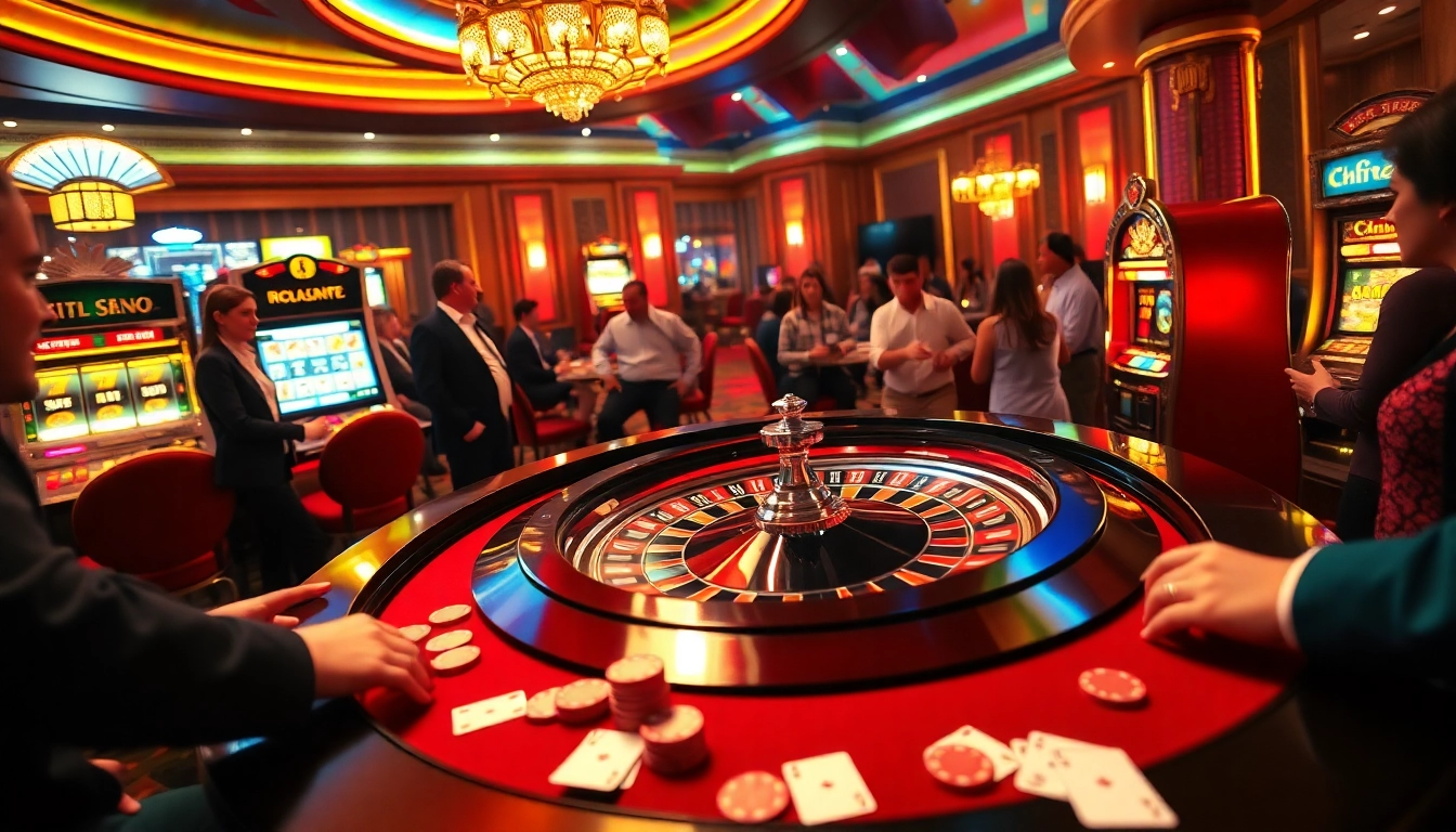 Engage in thrilling roulette gameplay with f789 in a luxurious casino setting.