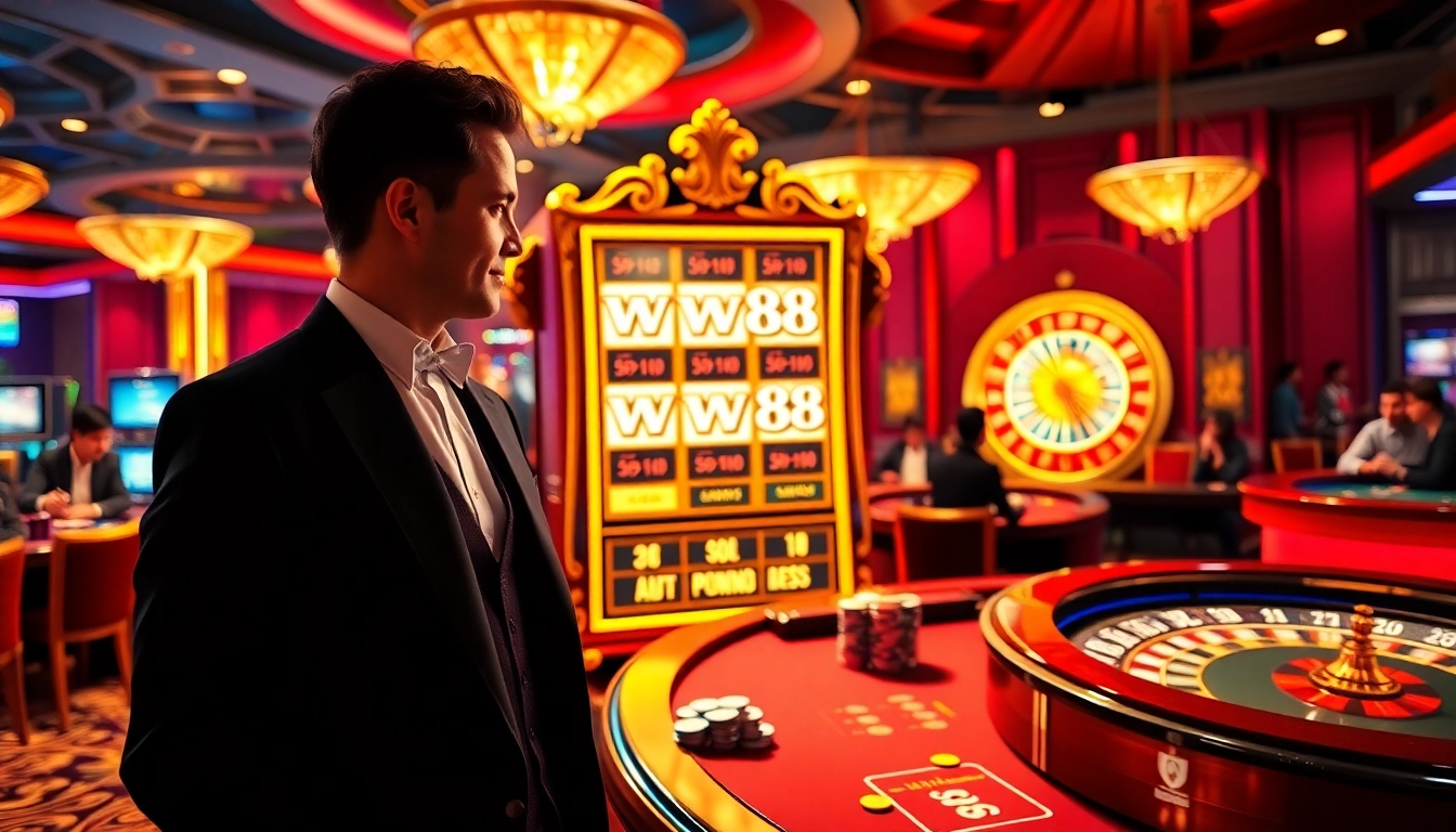 Win big at the ww88 casino with exciting slot machines and lively poker tables.